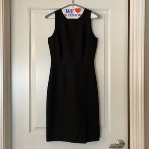 J. Crew black sheath dress